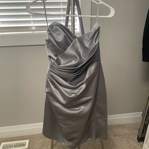Silver Grad Dress